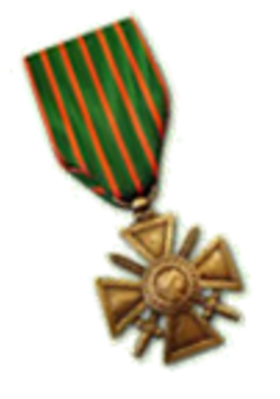 Croix de GUERRE du Village