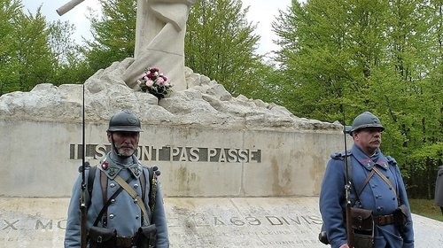 Commémoration du Centenaire de la bataille de Verdun Rive Gauche