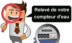 RELEVES DES COMPTEURS D'EAU 